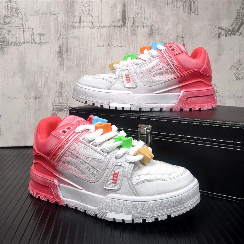 2024 осень новый мужской ретро старый дизайн спортивный повседневный кроссовок мода универсальная модная молодежная обувь