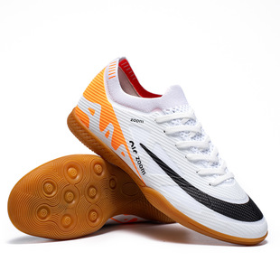 Cross-border a pair of new men's and women's football shoes male students flat-bottomed indoor flat-bottomed competition training sneaker wholesale