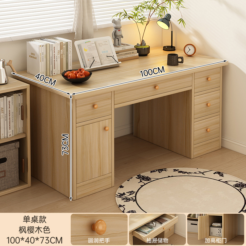 Escritorio de computadora, escritorio de escritorio para adultos, escritorio de escritorio con cajón, escritorio de escritorio