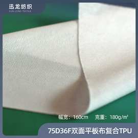 新款 双面平板布针织布复合TPU 防水复合面料内裤防水层复合面料