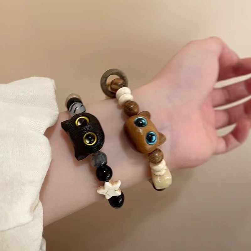 Organic beaded bracelet