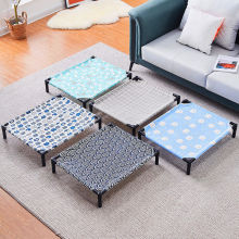 狗床法斗泰迪夏天金属宠物行军床四季通用可拆洗小型狗狗窝猫咪窝