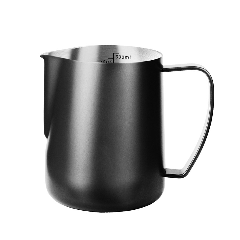 斯啡拉花缸意式咖啡拉花杯打奶杯304不锈钢刻度奶泡缸400 600ML|undefined