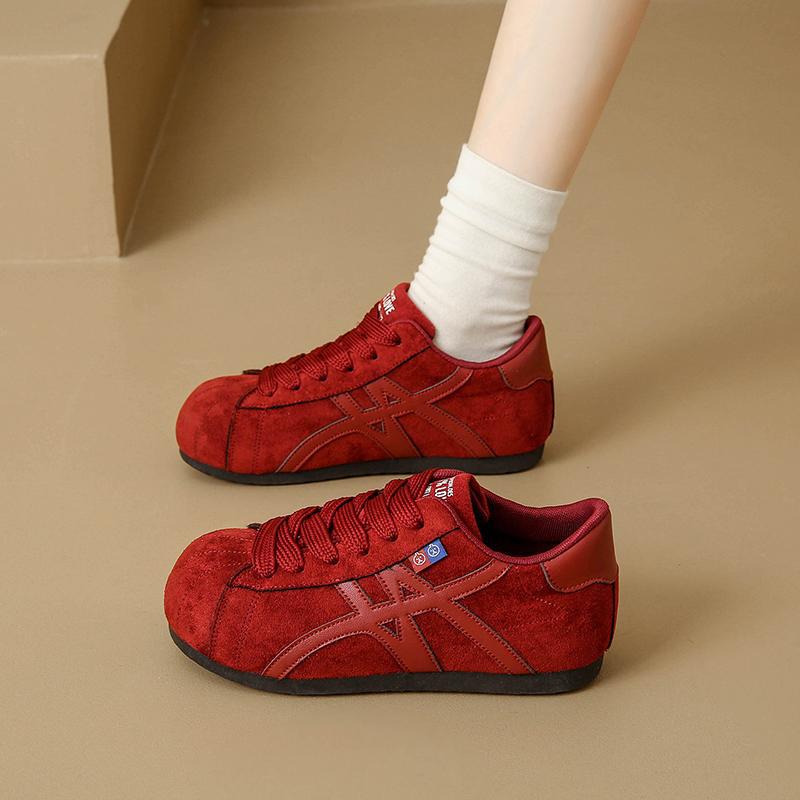 Fashionable All-Season Boutique Ugly-Cute Niche Puff Inner Height-Increasing Moral Training Forrest Gump Shoes Versatile Women's Casual Shoes
