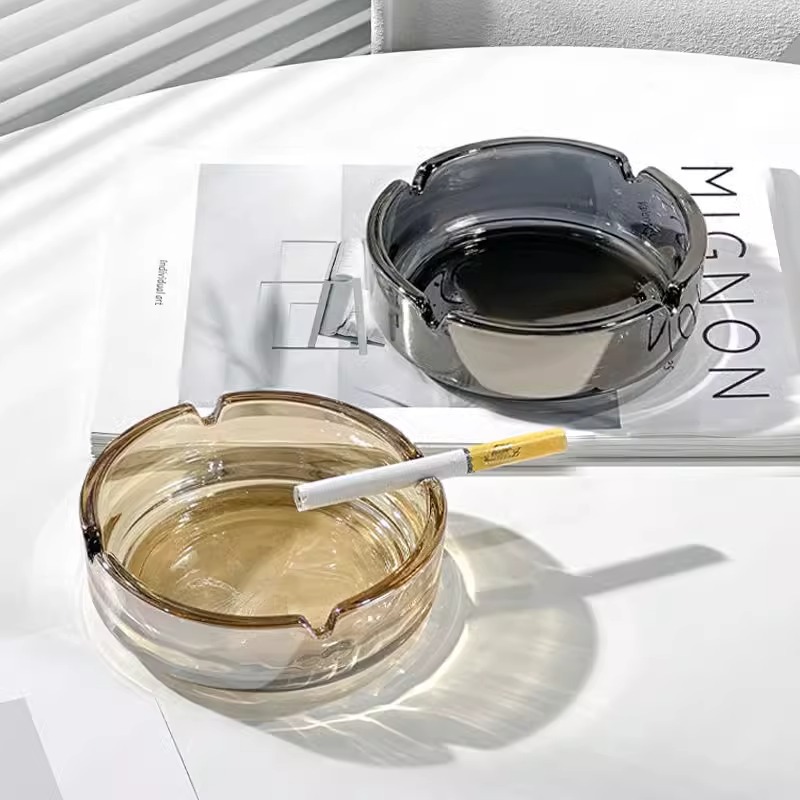 Brand fashionable classic creative trend glass ashtray for hotel for…