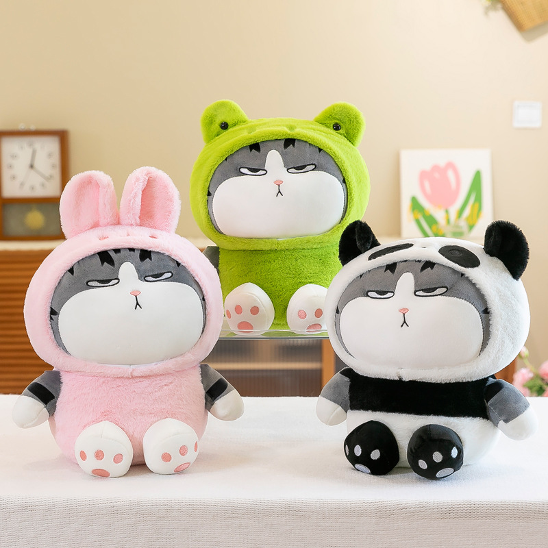 Transformation New Royal Cat Plush Toy Doll Panda Doll Long live Frog Pillow Pillow My King Rabbit Transformation New Royal Cat Plush Toy Doll Panda Doll Long live Frog Pillow Pillow My King Rabbit