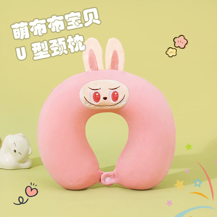 Подушка с героями мультфильмов, медленный отскок, дорожная U-образная подушка для шеи, офисная подушка для сна, оптовая продажа, подушка для сна, U-образная подушка из пены с эффектом памяти