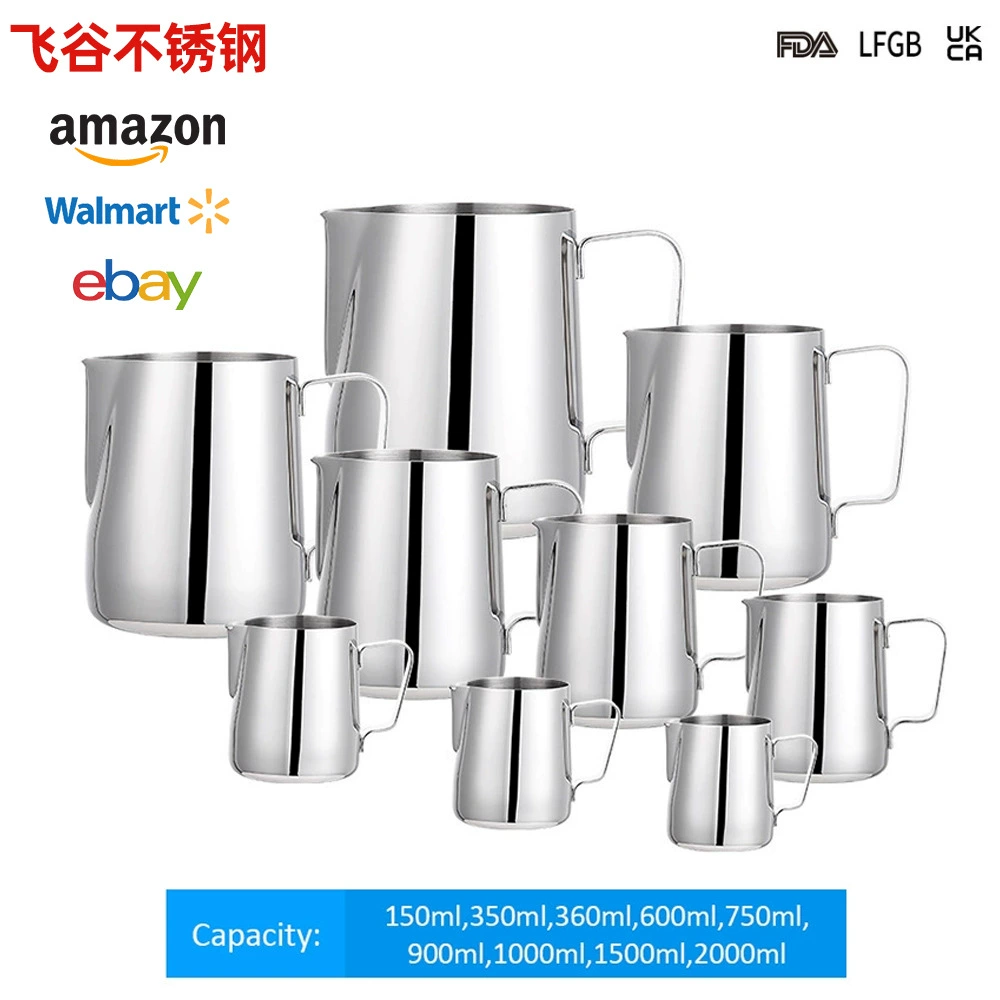 25-летний новый кофе чашка 304 из нержавеющей стали с шкалой