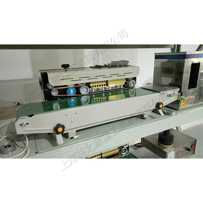 食品厂包装袋封口机 立式打码封口一体机 全自动薄膜袋封口机