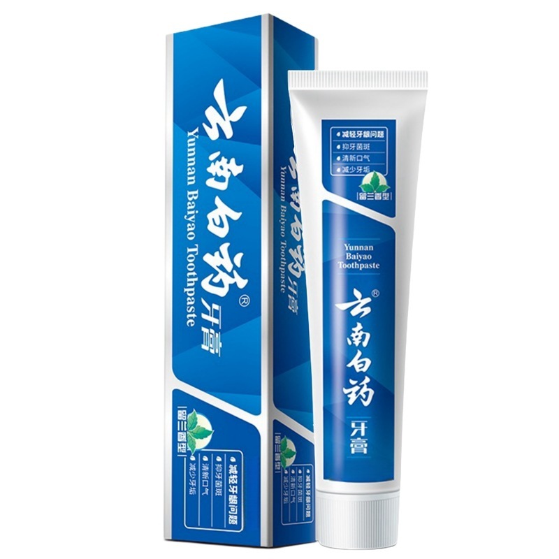 雲南白耀歯磨き粉全品種、リーフレッシュミント、歯ぐきを保護する爽快ミント、フレッシュで健康的な歯磨き粉、複数の仕様と効能、厳選された歯磨き粉|undefined
