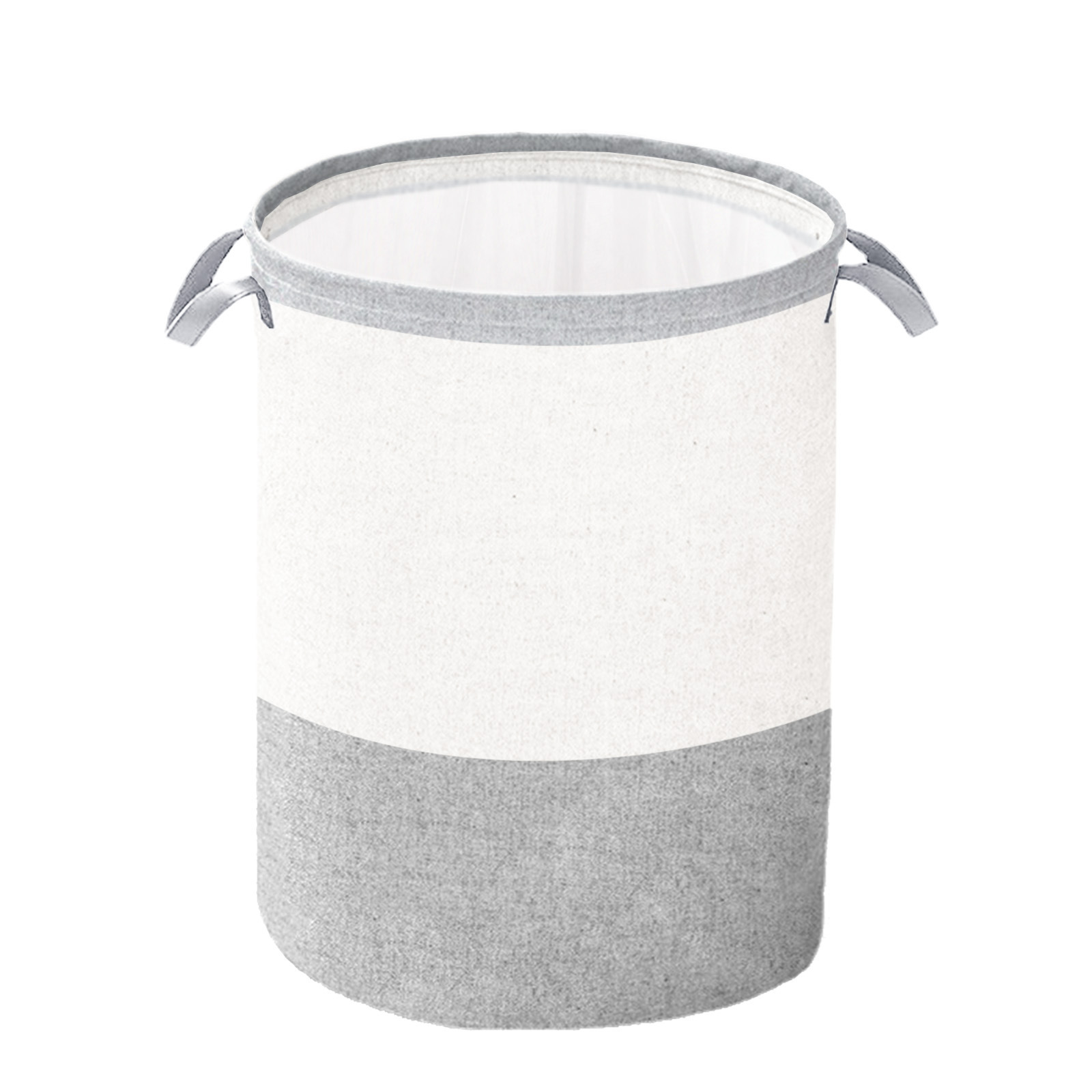 Nueva ropa de lino de algodón impermeable cesta de la ropa simple caja de almacenamiento de artículos diversos bolsa de almacenamiento plegable de gran capacidad cesta de la ropa