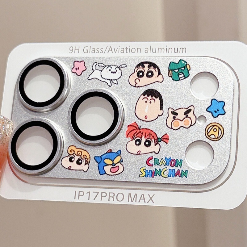 New Constellation [Cartoon Lens Film] Suitable for Apple 18P/18Pm/17P Mobile Phones, Cute Cartoon Protective Film