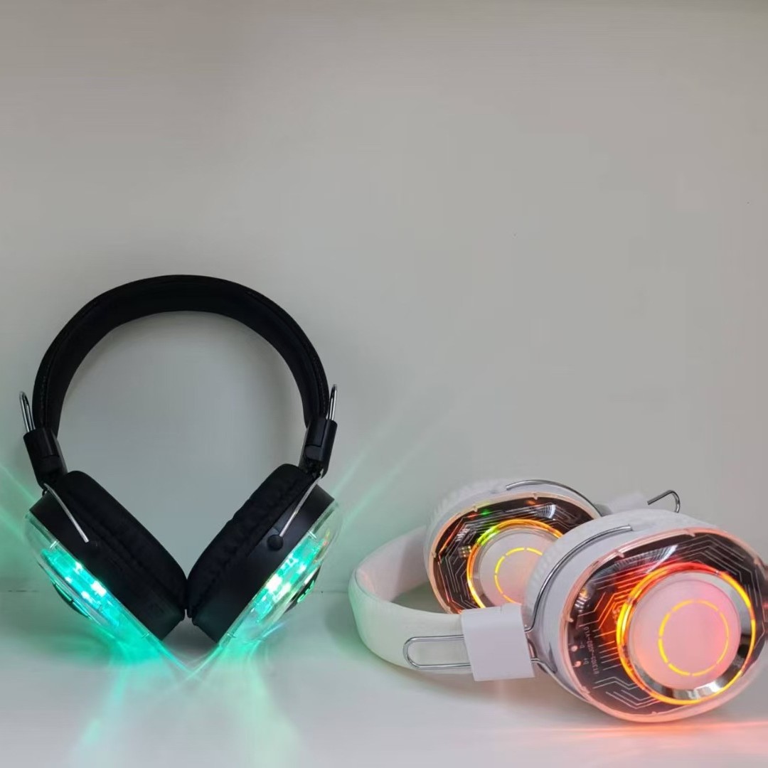 Nuevos auriculares Bluetooth transfronterizos AN - 1 iluminados chips cool e-deportes auriculares inalámbricos fábrica directa