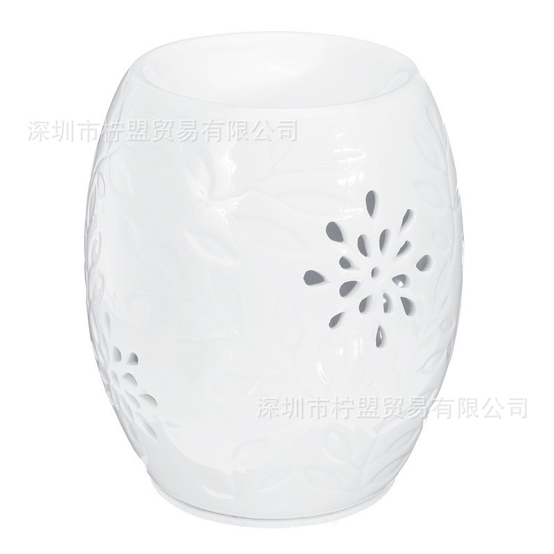 睡眠瑜伽香薰油燃烧器，香薰蜡烛加热器，蜡融化温暖的夜灯