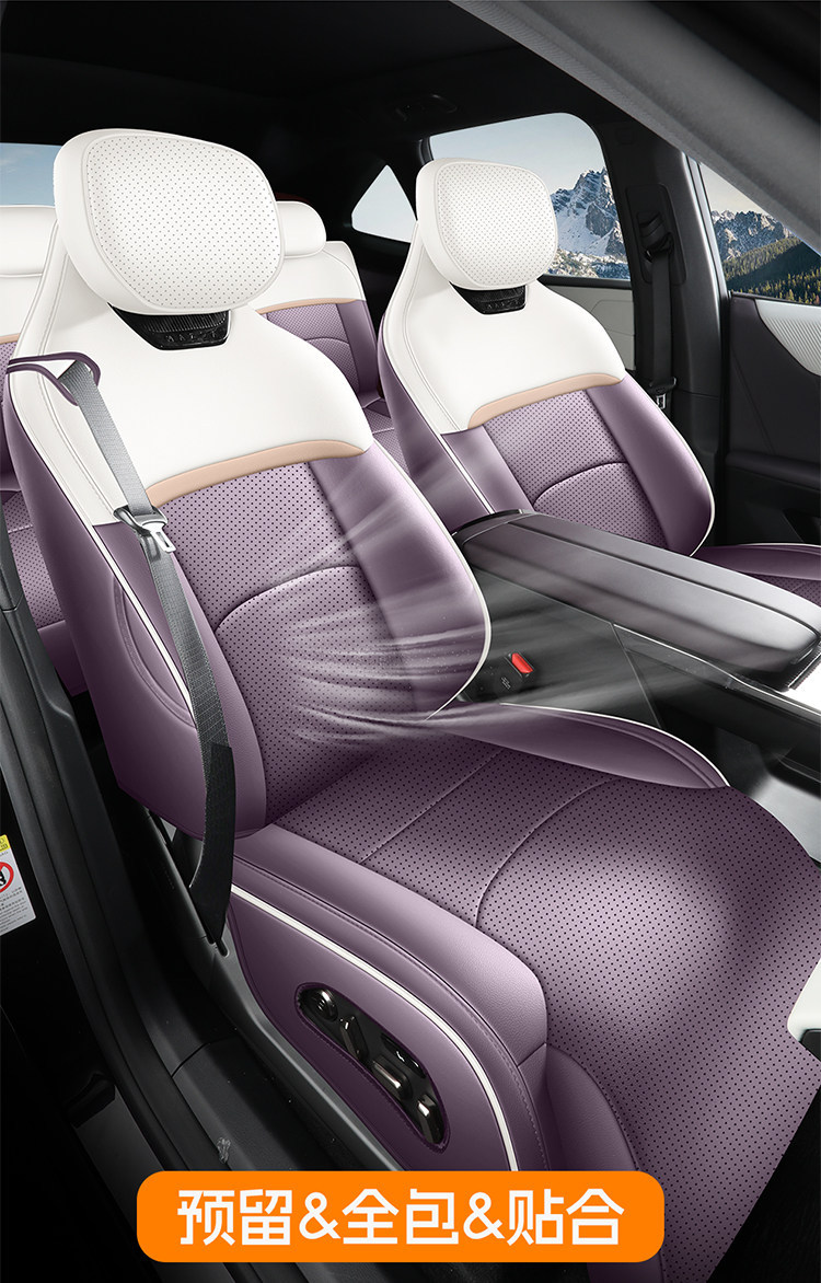 2025 New Mazda EZ-60 Perforated Leather Wear-Resistant Car Seat Cushion