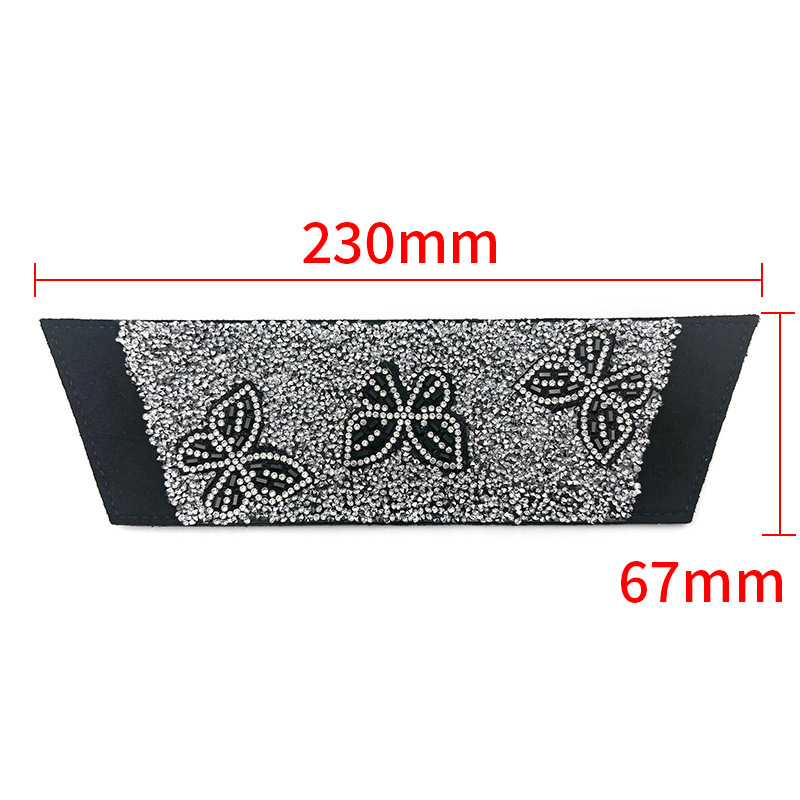 Nuevos accesorios de zapato DIY una sola forma de sandalias de diamante semiacabados zapatillas taladro superior