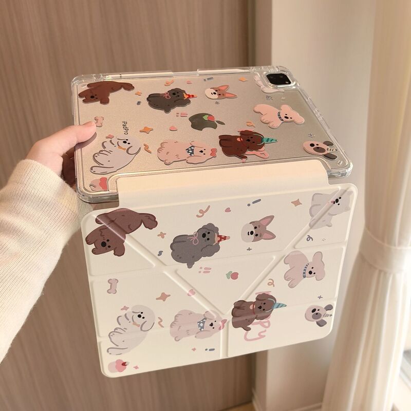 三折y型ipad壳10.2寸苹果789代磁吸10带笔槽air3防摔6MINI7保护套|undefined