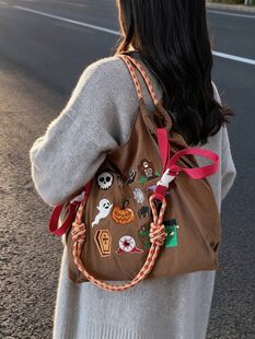 (Cross-border trading), Japanese ghost linen bag, halloween