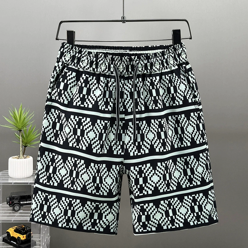 Shorts, thin sports trousers, oversize, plus size