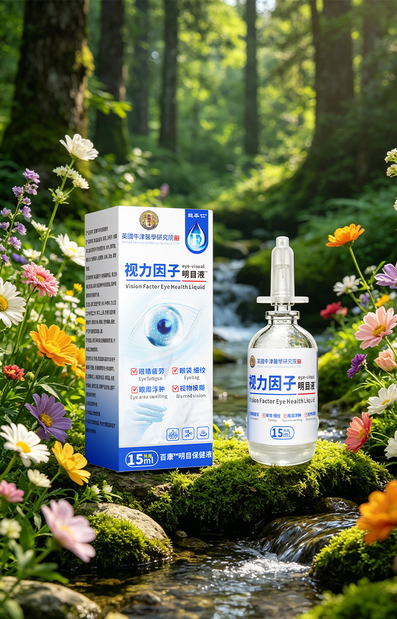 Yao Benren Vision Factor Brightening Eye Liquid Plant Extract Dropper 15ml quality and texture