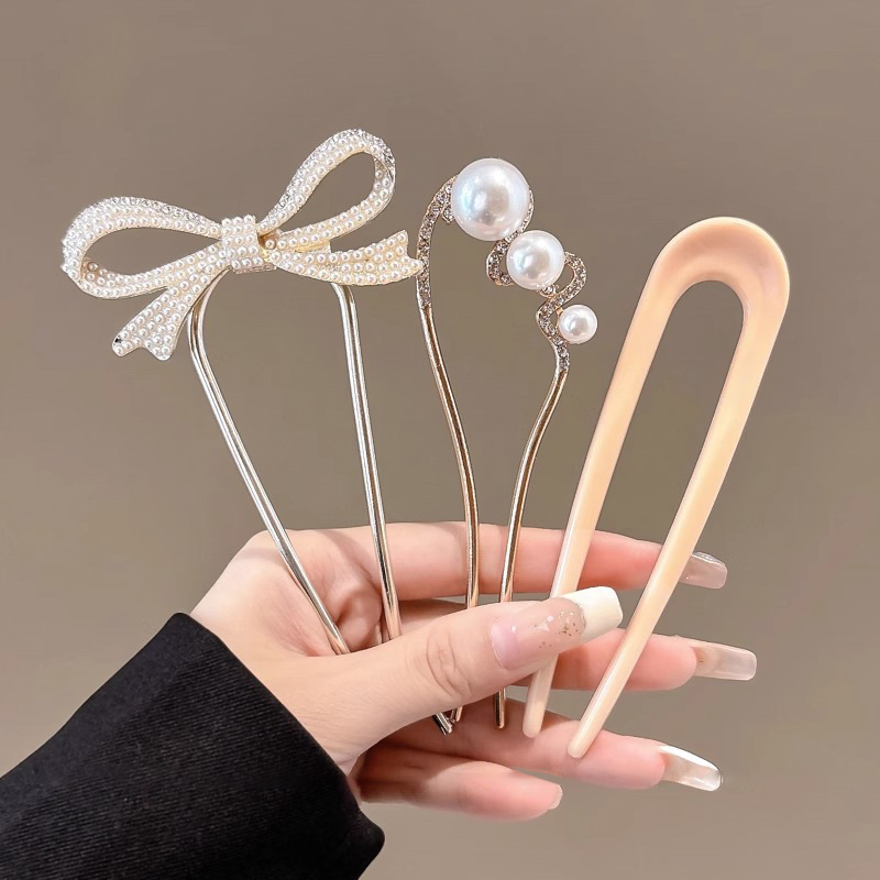 Nuevo estilo chino de alta sensibilidad tipo pinzas de cabello para mujeres en la parte posterior de la cabeza pinzas de cabello pinzas de cabello pinzas de cabello pinzas de cabello pinzas de bola pinzas de cabello