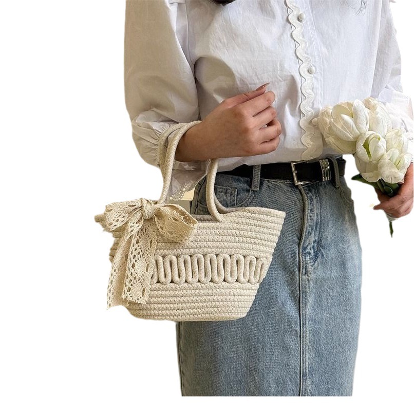 2024 primavera nuevo diseño de nicho bolso de mano de gran capacidad bolso de mano bolso de mujer casual bolso de moda occidental