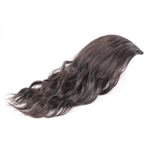 Extension hair piece, volumizing curly hair pad, invisible, traceless, one-piece, top side hair thickening extension piece