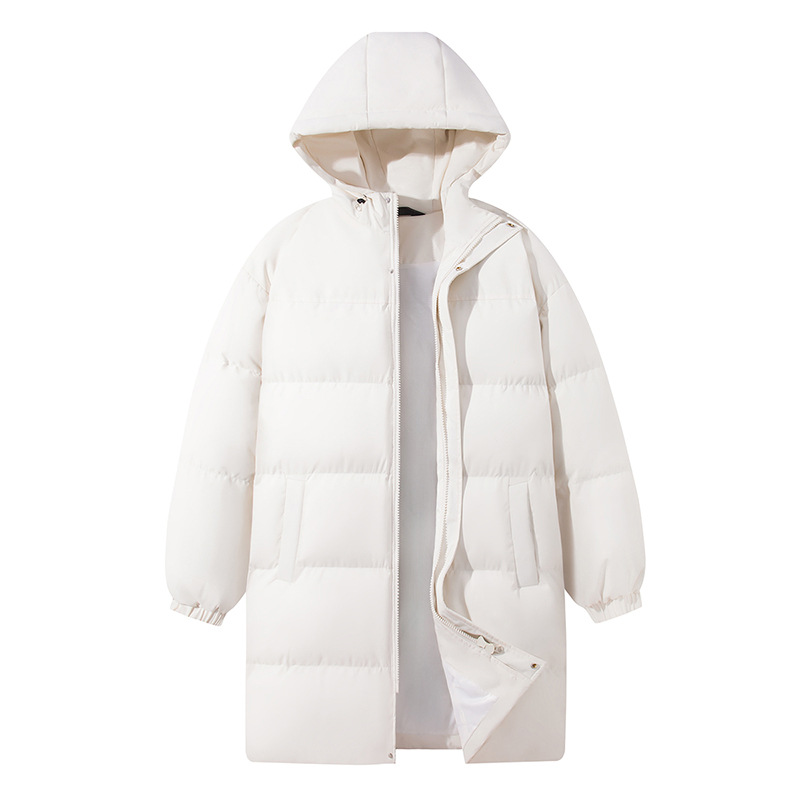 Men's Autumn And Winter Warm Cotton Jacket Medium Length Coat_voghion.com