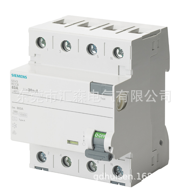 西门子剩余电流动作断路器5SV3342-6
