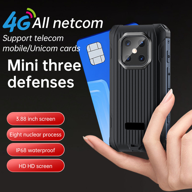 Global Band Three-Proof Mini Smart Phone Gps Google Otg Android 12 Bt Octa-Core 4g Network Maxo