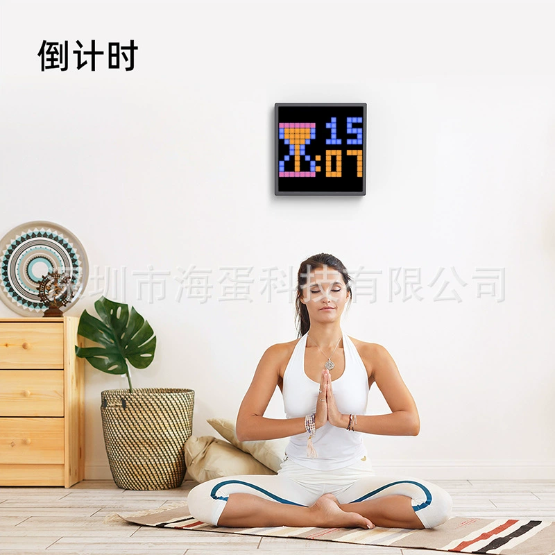 LED-пиксельный дисплей (Pixel Display) 16×16 пикселей Bluetooth DIY рамка для фото, 20×20 см