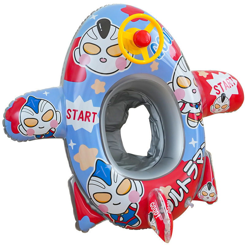 Flotador con Asiento y Volante Infantil de PVC, Inflable y Anti-vuelco para Piscinas image 15