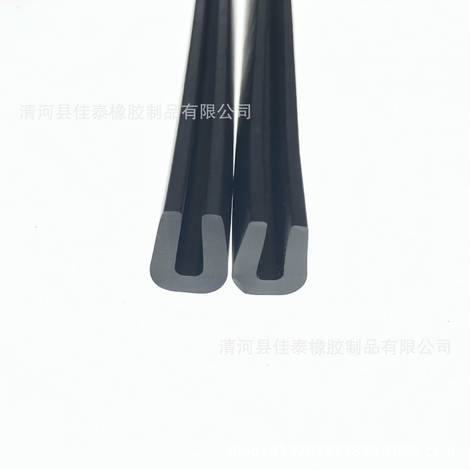三元乙丙U型橡胶包边条 PVC封边防撞密封条 硅橡胶U形密封条