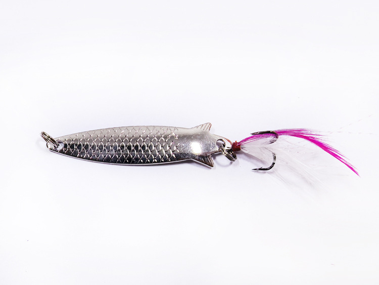 Tied hair snake-shaped sequin silver 5.5g/6cm