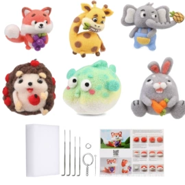 针线缝纫;毛纺纱;毛毡