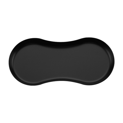 Nordic ins style desktop storage box glasses-shaped jewelry tray cosmetics tray gold stainless steel tray wholesale
