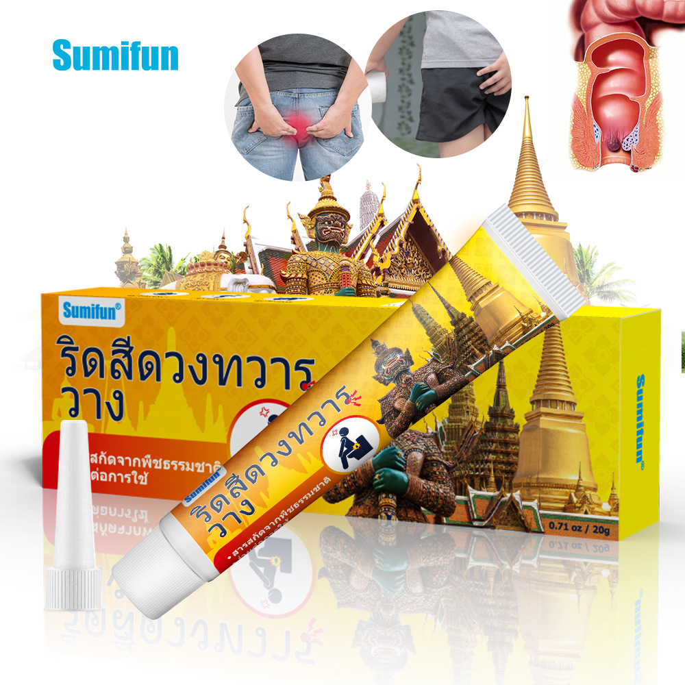 Sumifun aliexpress cross-border plaster Thai hemorrhoids care cream…
