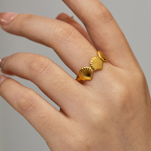 ��ʽ������ɳ��ϵ�к��s����ɫ18k���P䓵�̽�ָ�����Ʒ���l