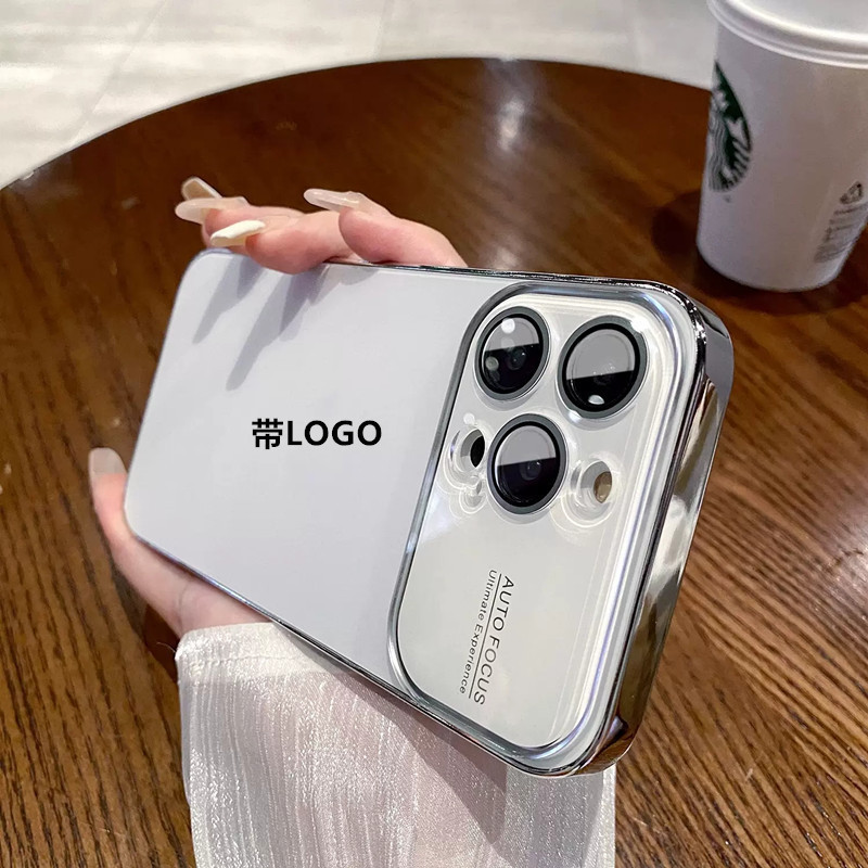 Iphone14promax携帯ケースの元の色メッキ大窓リンゴ15ガラスレンズ保護カバーを適用します。|undefined
