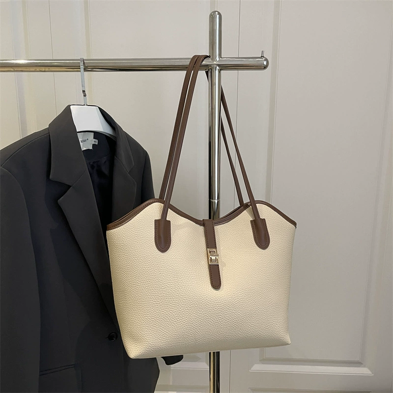Shoulder Bag, capacious universal one-shoulder tote for leisure, multiple colors