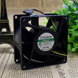 原装  建准SUNON MF80381V1-D000-M99 12V 6.1W 8CM 8038 4线风扇