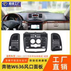 メルセデスベンツ Vito Vito エアコンエアアウトレットパネル W636 フロント排気エアアウトレットエアコングリルに適しています。
