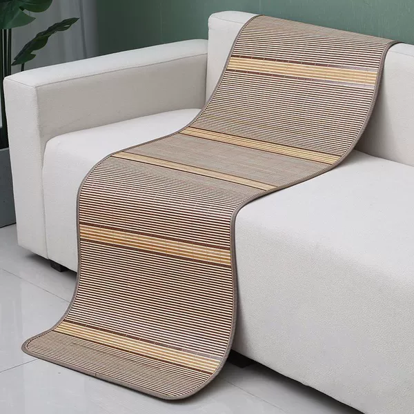 ♞Brick wood grain green bamboo mat♞