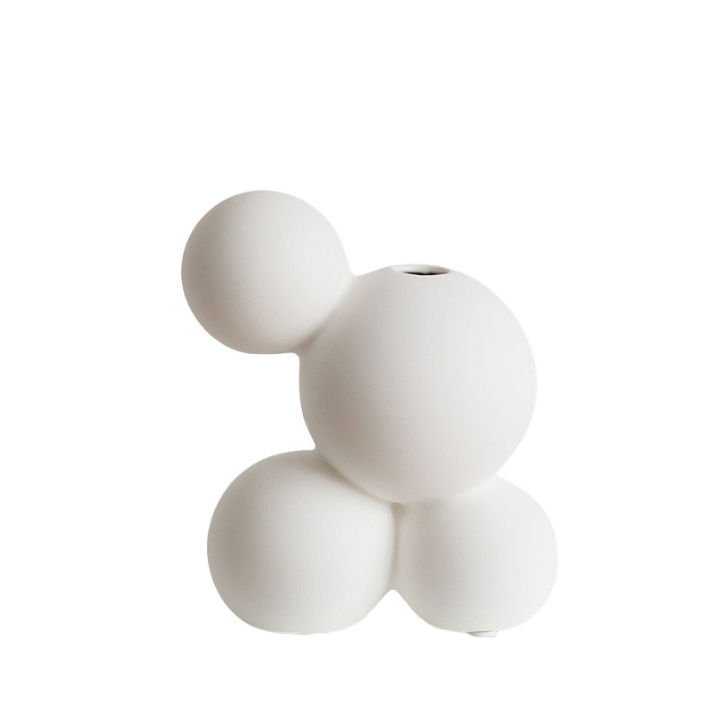 Wabilifeng Arte abstracto Decoración suave creativa Sala de estar moderna Gabinete de TV Gabinete de vino Decoración del hogar de nicho