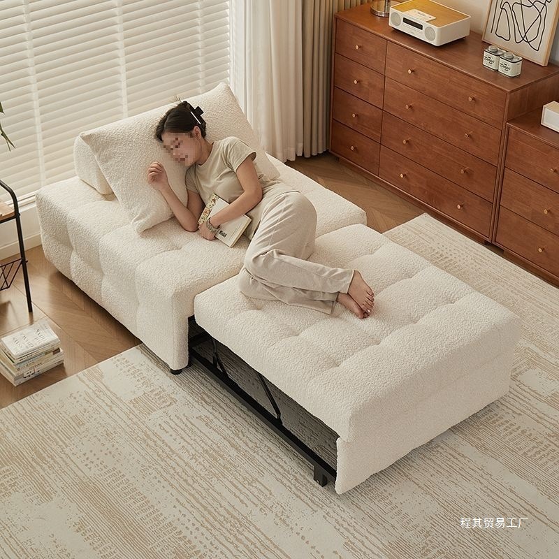 Wholesale Single and Double Sofa Bed Folding Dual-Purpose 2024 New Small Apartment Living Room Multi-Functional Two-In-One Pull-Out