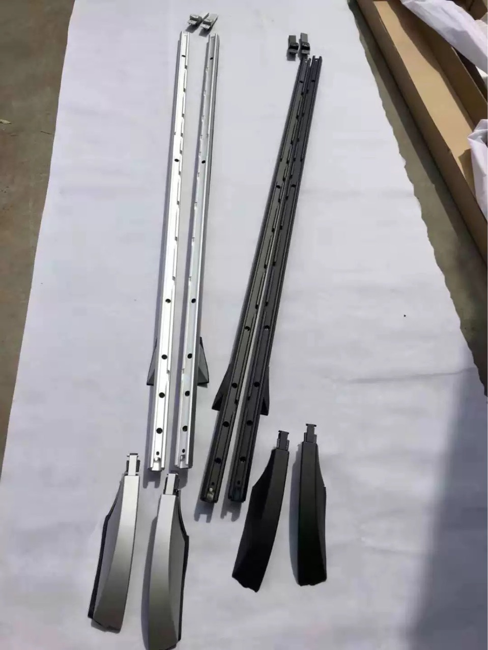 Land Rover Discovery 4 original factory luggage rack, Discovery 3 and 4 aluminum alloy modified luggage rack, original factory