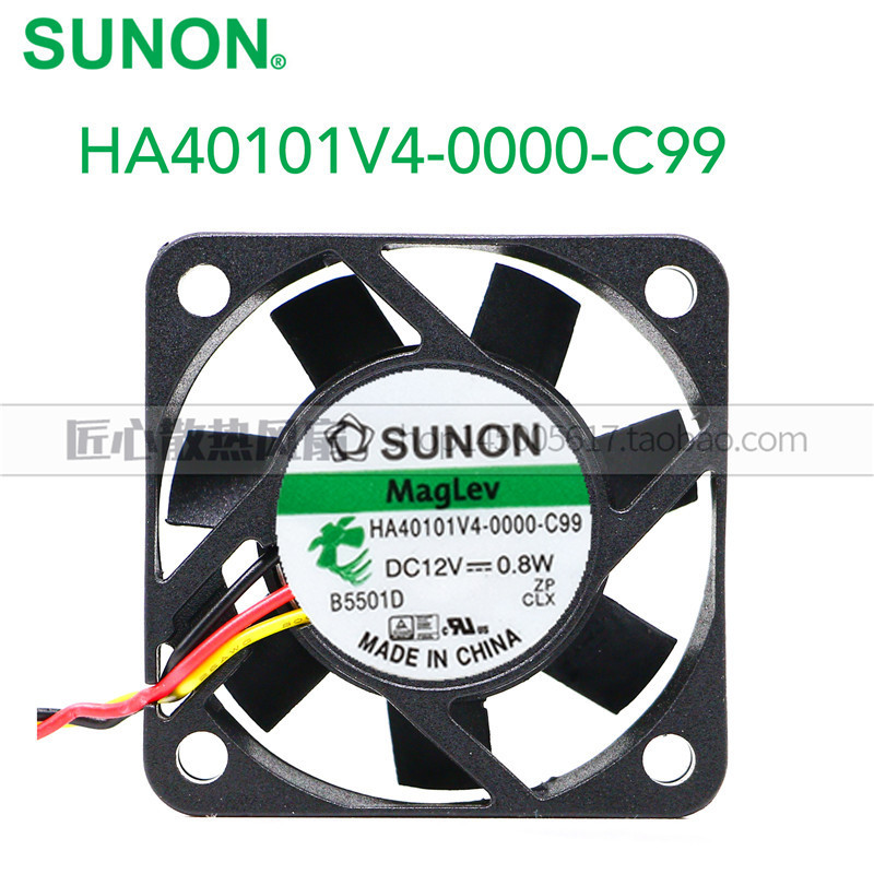 HA40101V4-0000-C99/A99 SUNON 4010 FAN 12V 4CM SILENT MONITORING FAN