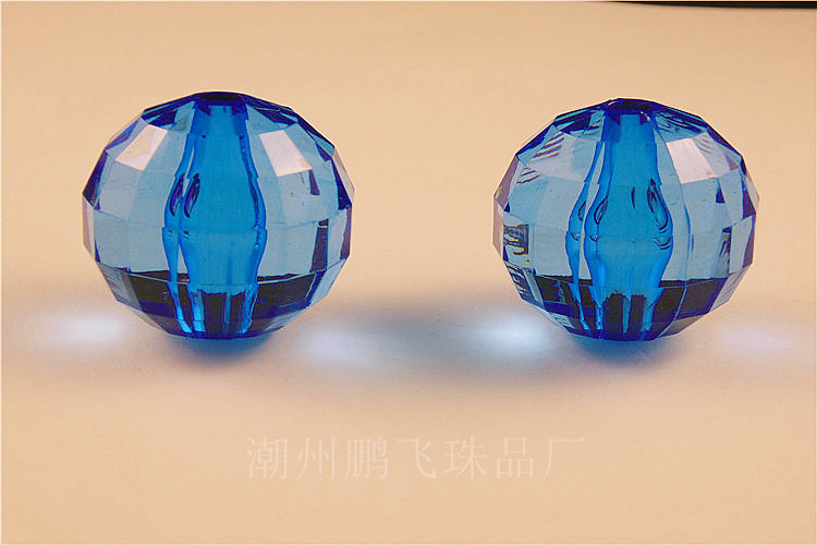 26mm Earth Bead Transparent Acrylic Bead Lighting Beaded Wedding Bead Chain Curtain Partition Bead Curtain Bead