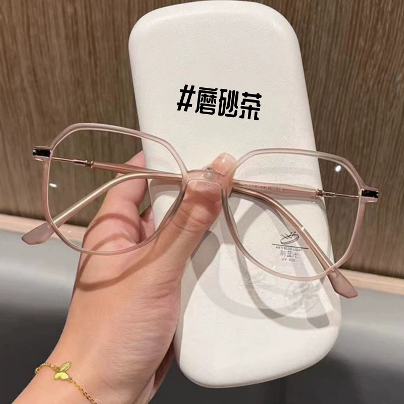 Ретро-версия корейской frames для очков можно оснастить анти-синий свет ученические близорукость очки квадратной и круглой формы без лица артефакт рамка