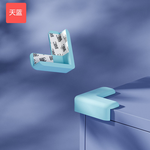 2024 new product L-shaped T-shaped coffee table corner protector children's anti-collision corner silicone infant table corner protective cover